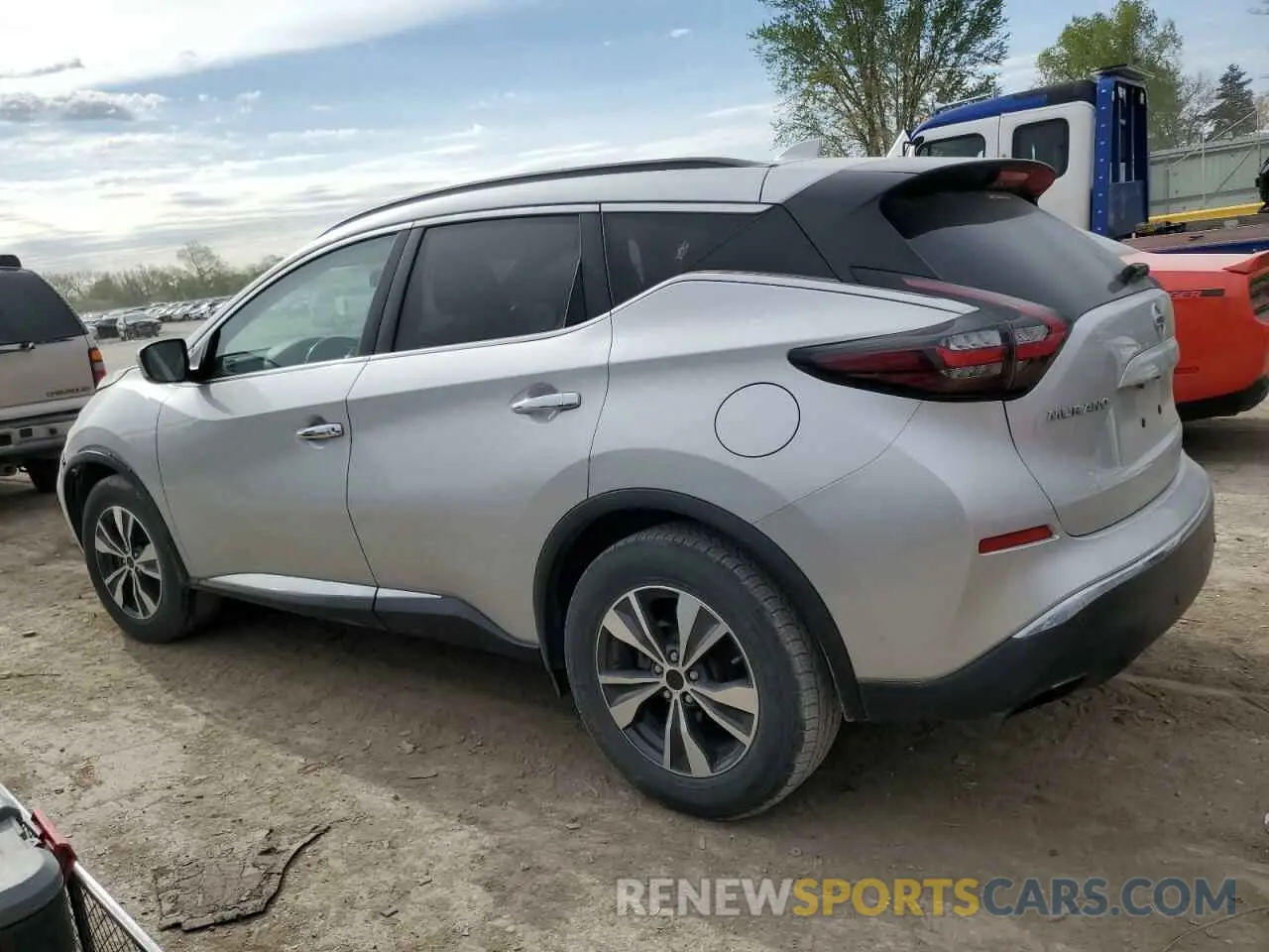 2 fotografías del automóvil dañado 5N1AZ2BS7MC138364 NISSAN MURANO 2021