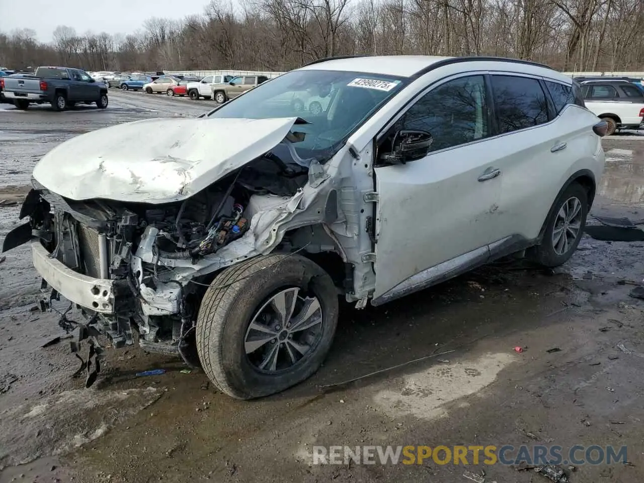 1 fotografías del automóvil dañado 5N1AZ2BS8MC115711 NISSAN MURANO 2021