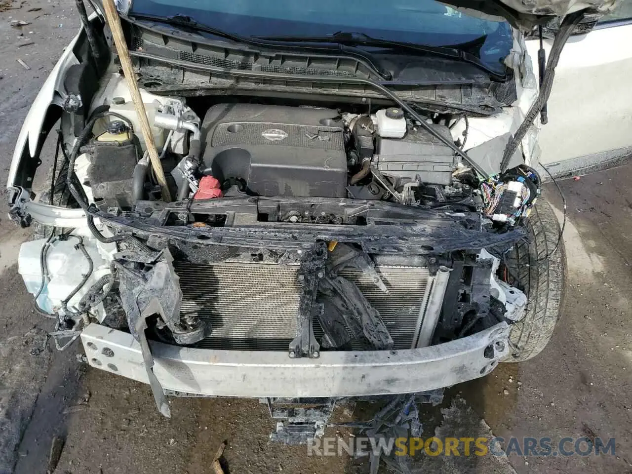 13 fotografías del automóvil dañado 5N1AZ2BS8MC115711 NISSAN MURANO 2021