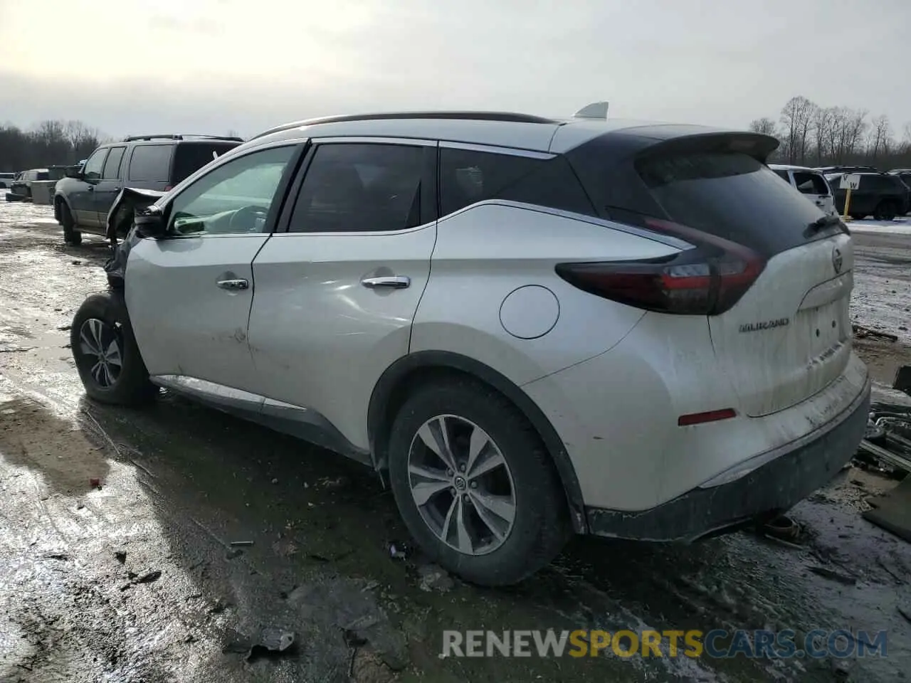 2 fotografías del automóvil dañado 5N1AZ2BS8MC115711 NISSAN MURANO 2021