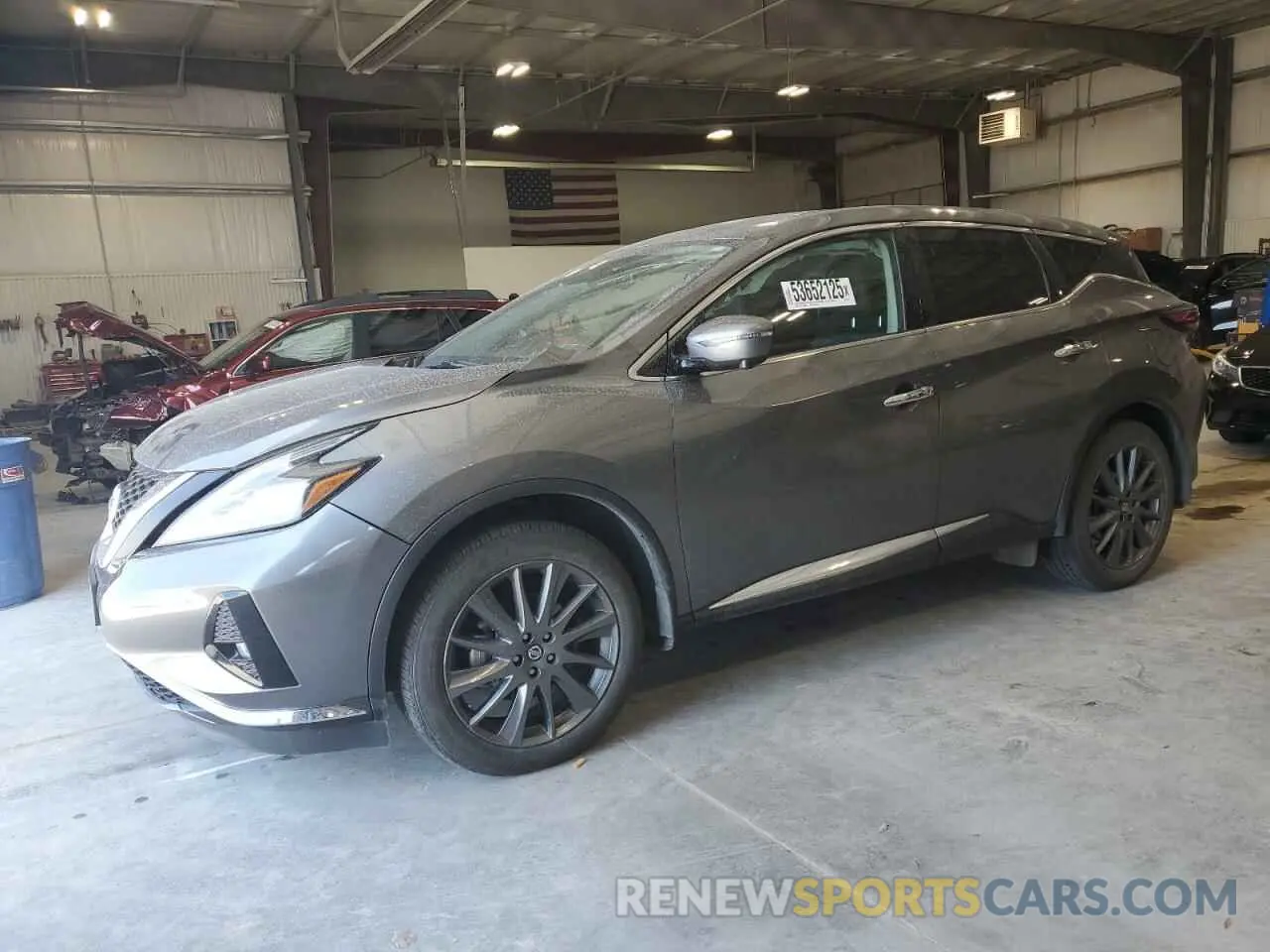 1 fotografías del automóvil dañado 5N1AZ2BS8MC118429 NISSAN MURANO 2021