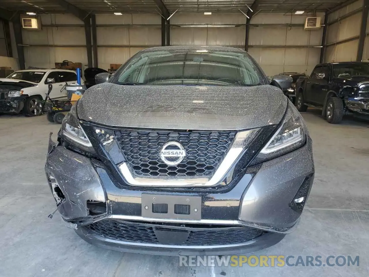 5 fotografías del automóvil dañado 5N1AZ2BS8MC118429 NISSAN MURANO 2021