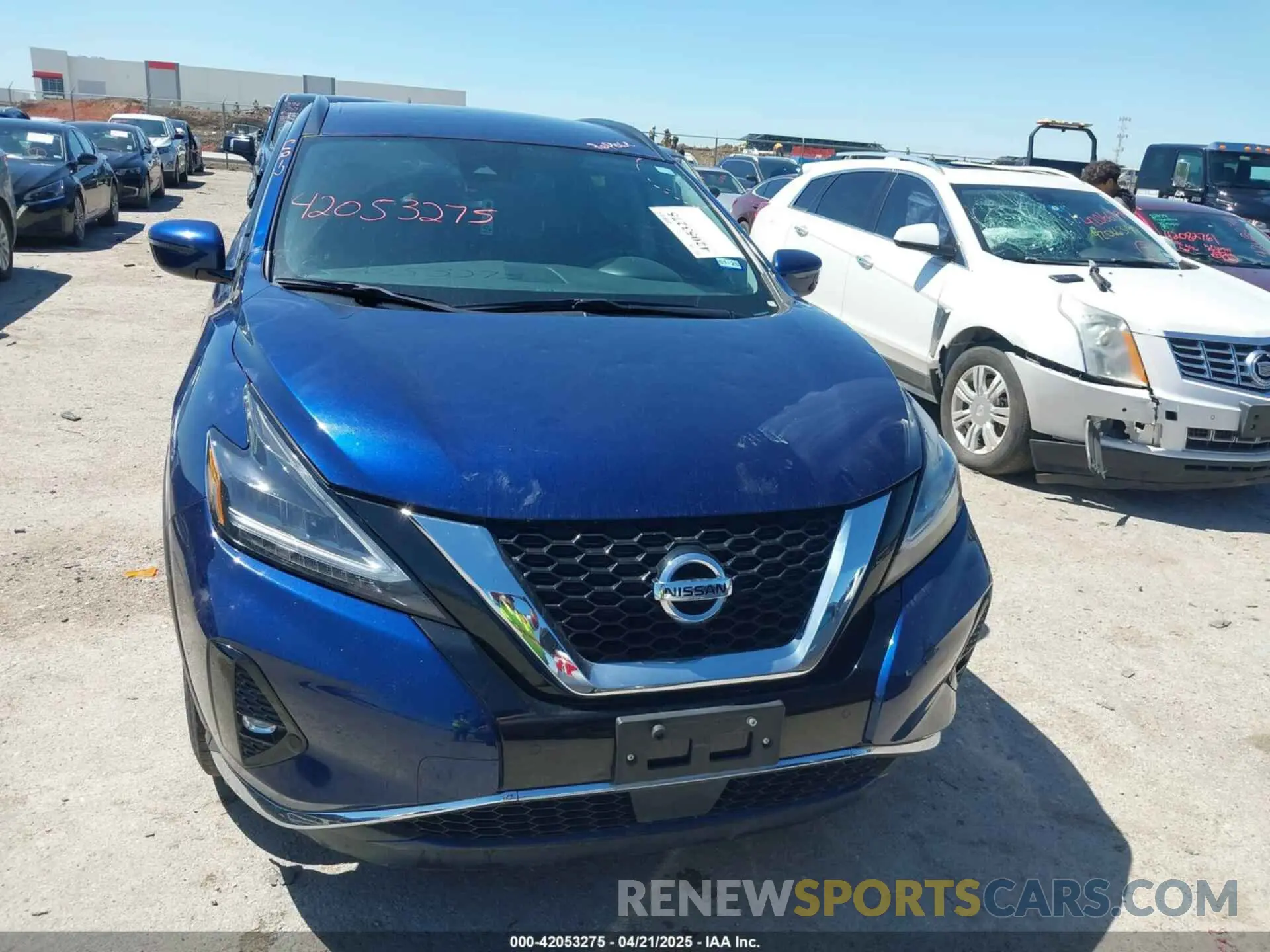 12 fotografías del automóvil dañado 5N1AZ2BS8MC131312 NISSAN MURANO 2021