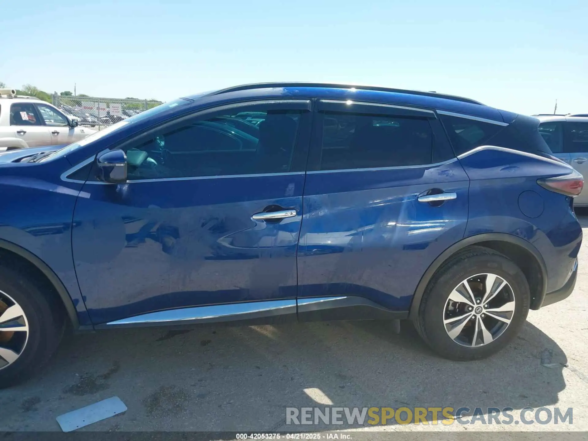 14 fotografías del automóvil dañado 5N1AZ2BS8MC131312 NISSAN MURANO 2021
