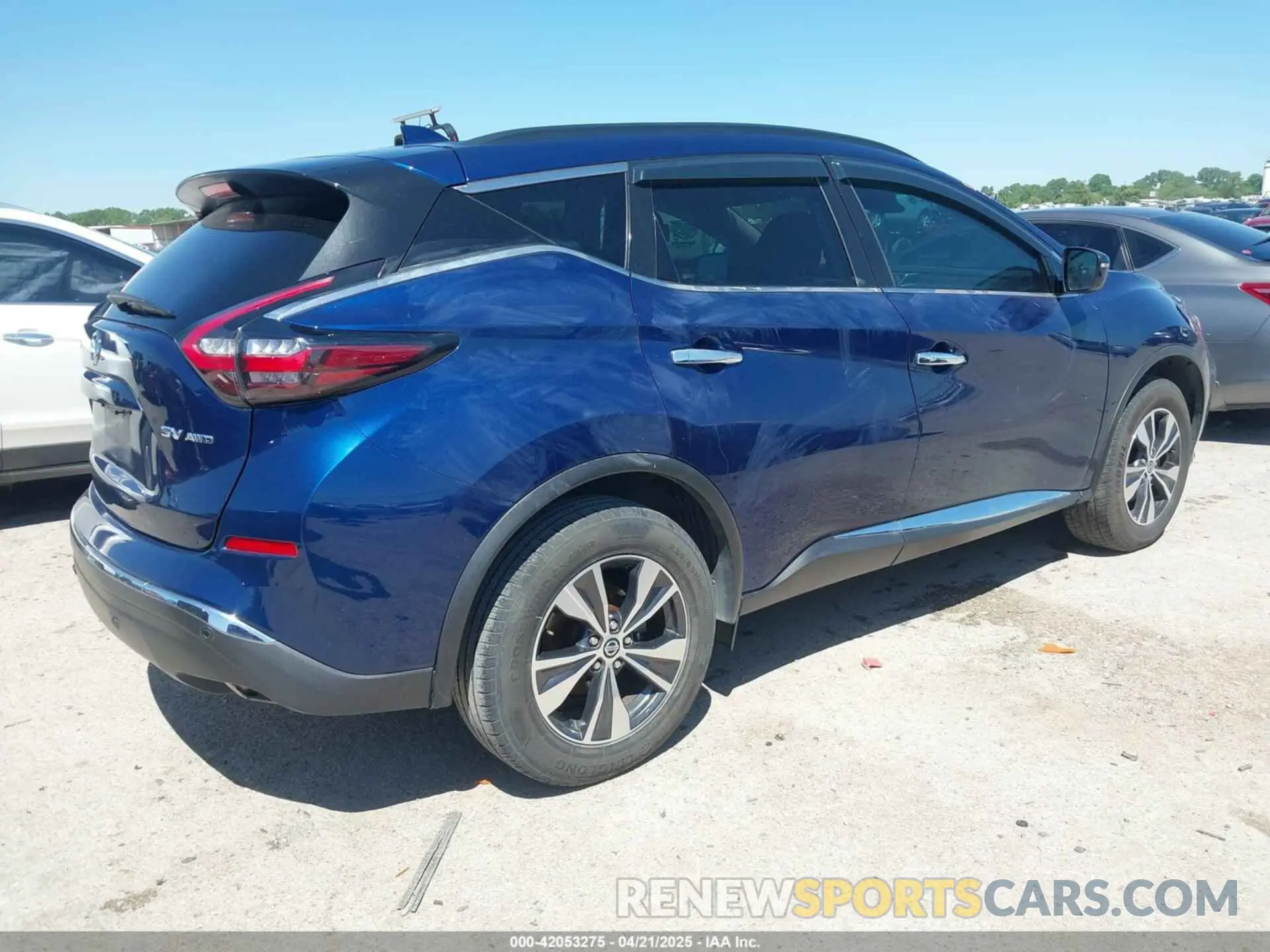 4 fotografías del automóvil dañado 5N1AZ2BS8MC131312 NISSAN MURANO 2021
