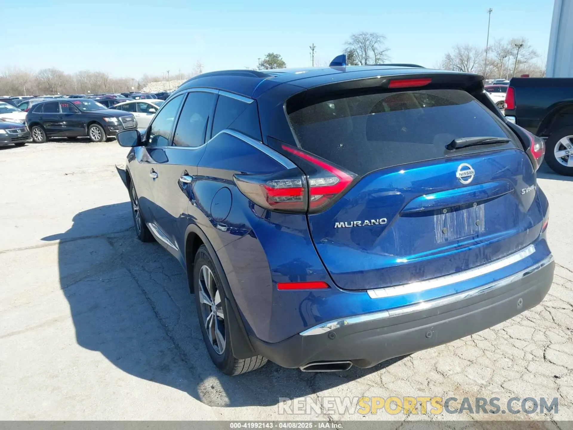 3 fotografías del automóvil dañado 5N1AZ2BS9MC126295 NISSAN MURANO 2021