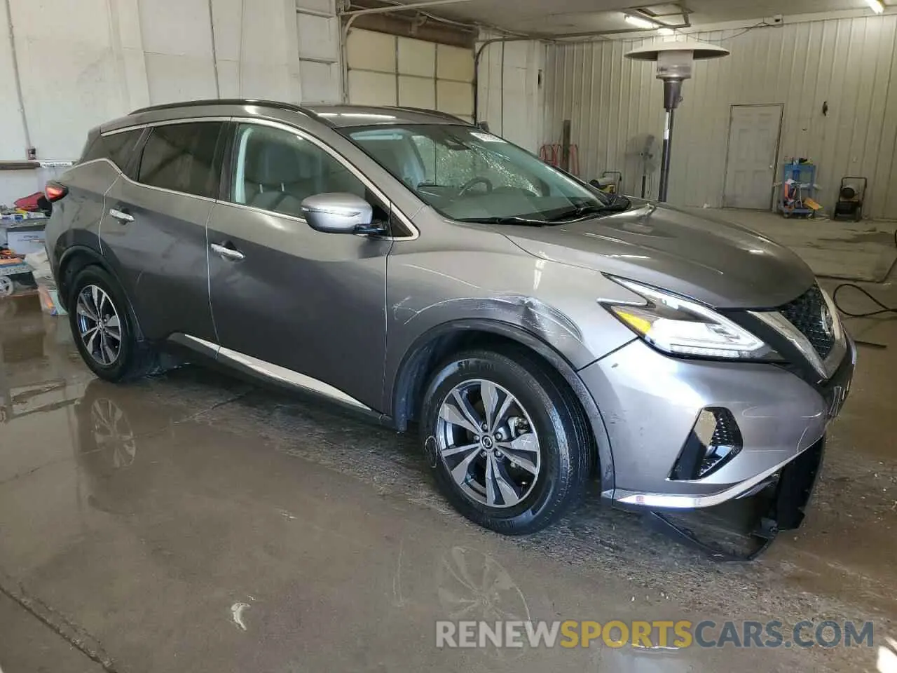 4 fotografías del automóvil dañado 5N1AZ2BSXMC138861 NISSAN MURANO 2021