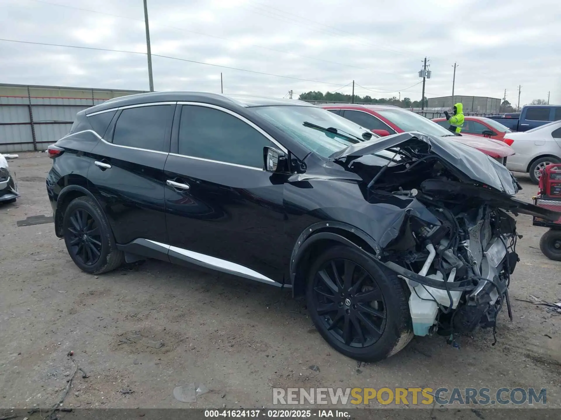1 fotografías del automóvil dañado 5N1AZ2CJ1MC127804 NISSAN MURANO 2021
