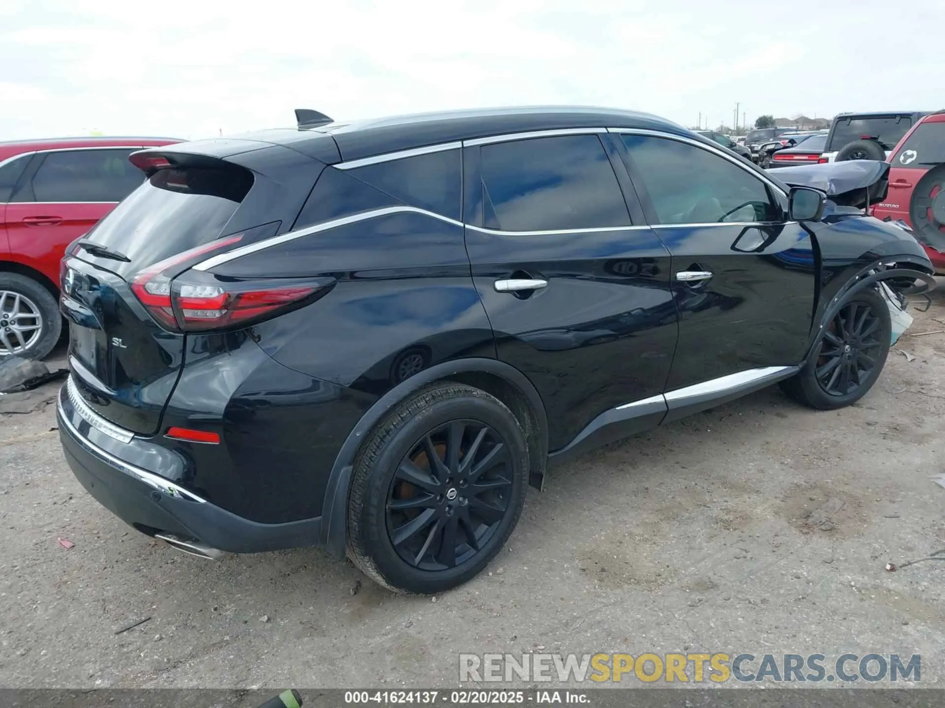 4 fotografías del automóvil dañado 5N1AZ2CJ1MC127804 NISSAN MURANO 2021