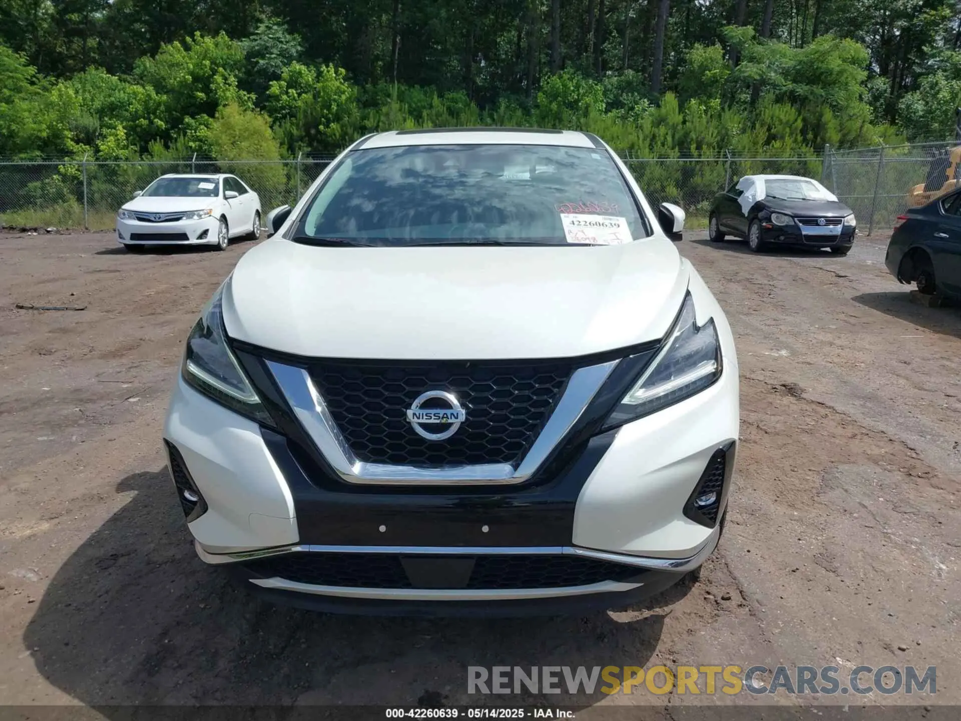 12 fotografías del automóvil dañado 5N1AZ2CJ2MC103785 NISSAN MURANO 2021