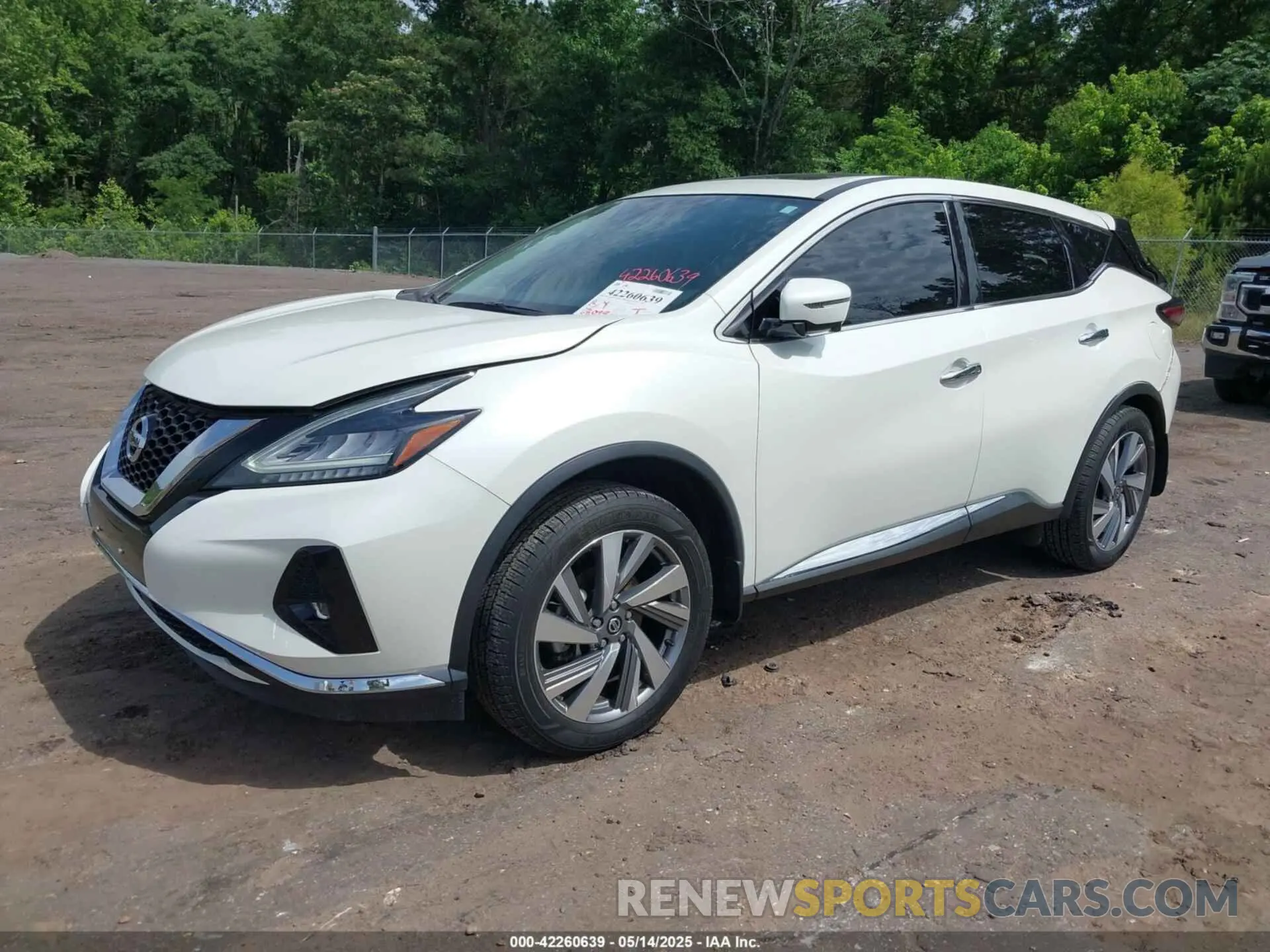 2 fotografías del automóvil dañado 5N1AZ2CJ2MC103785 NISSAN MURANO 2021