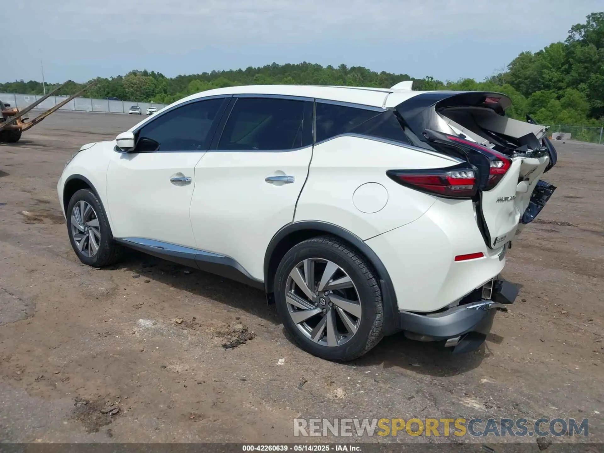 3 fotografías del automóvil dañado 5N1AZ2CJ2MC103785 NISSAN MURANO 2021