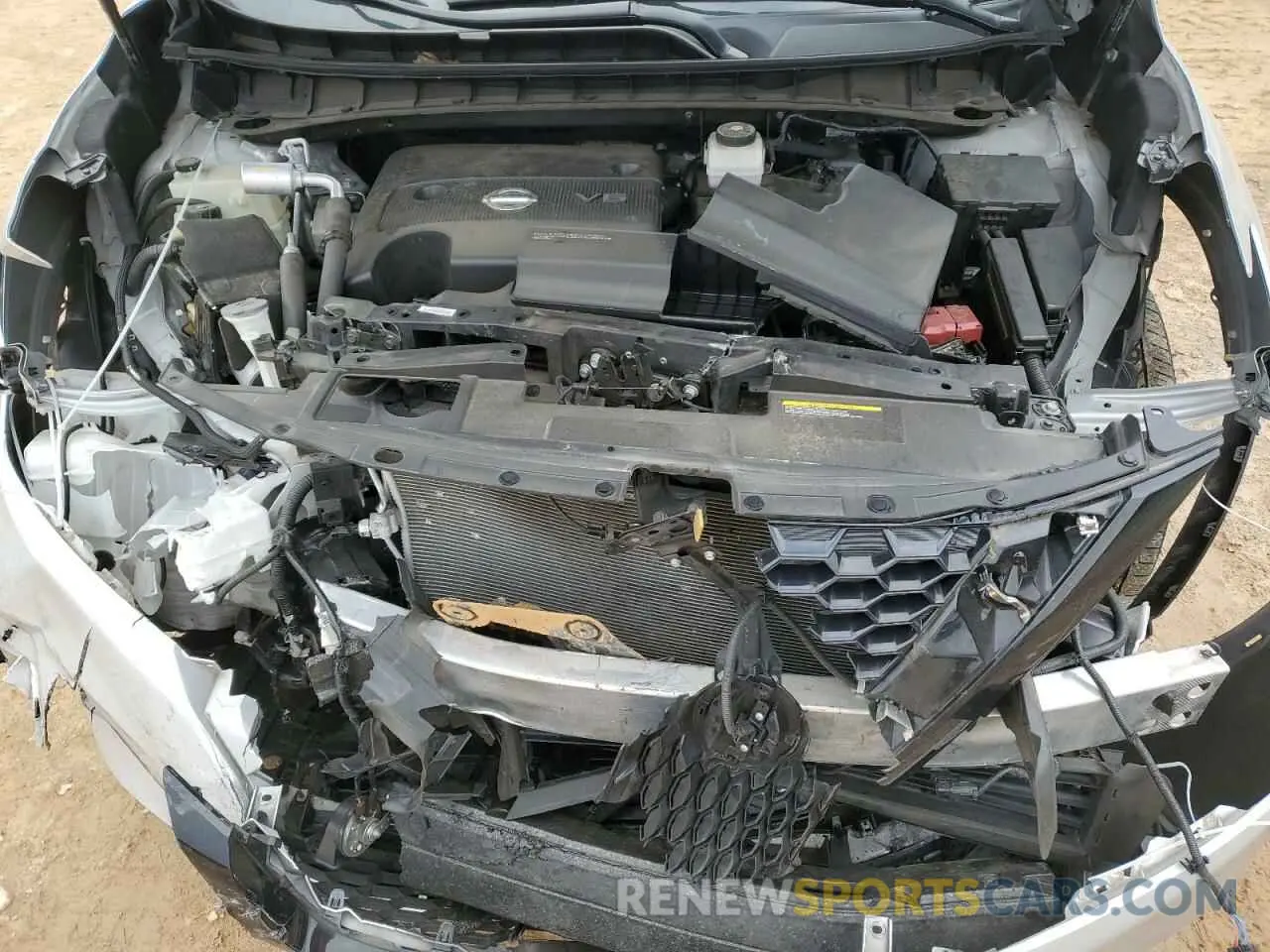 12 fotografías del automóvil dañado 5N1AZ2CJ3MC138769 NISSAN MURANO 2021