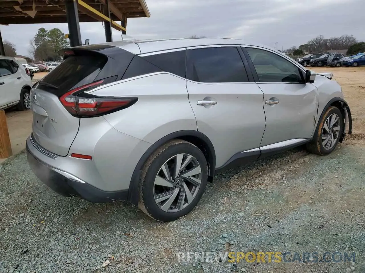 3 fotografías del automóvil dañado 5N1AZ2CJ3MC138769 NISSAN MURANO 2021