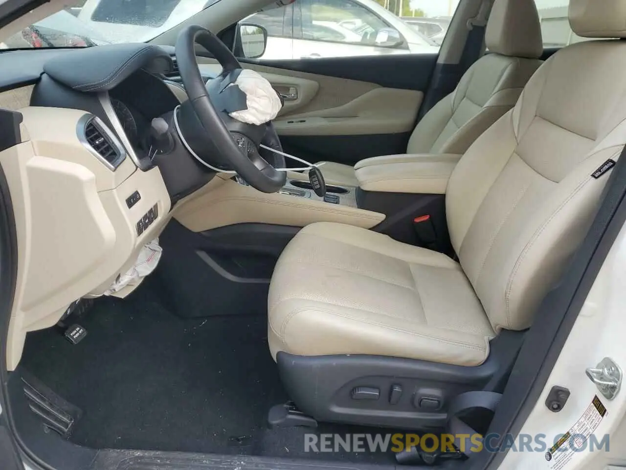 7 fotografías del automóvil dañado 5N1AZ2CJ7MC117570 NISSAN MURANO 2021