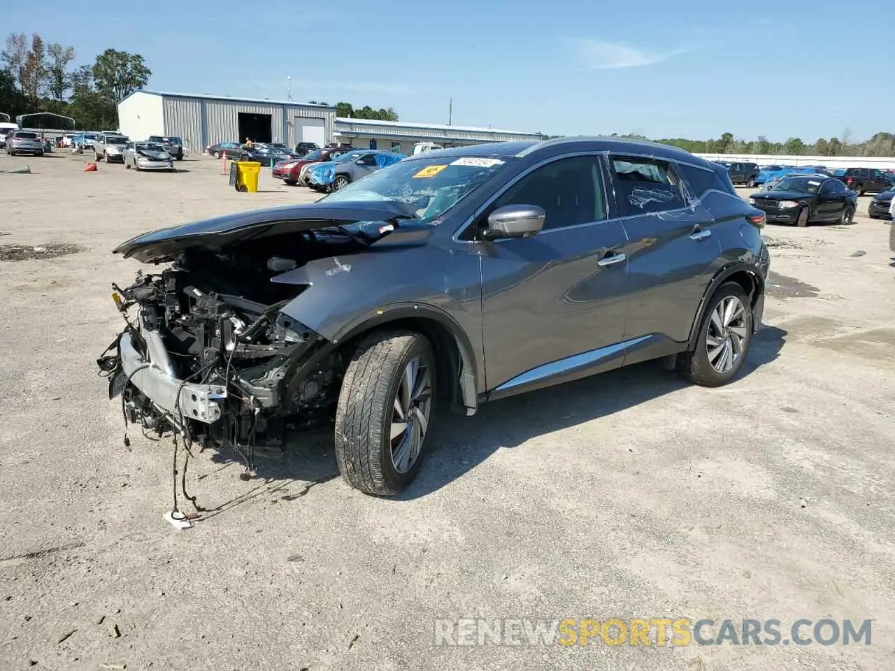 1 fotografías del automóvil dañado 5N1AZ2CJ8MC116086 NISSAN MURANO 2021