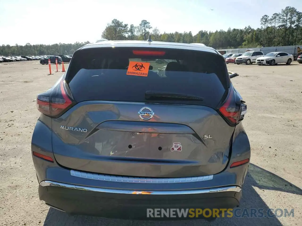 6 fotografías del automóvil dañado 5N1AZ2CJ8MC116086 NISSAN MURANO 2021