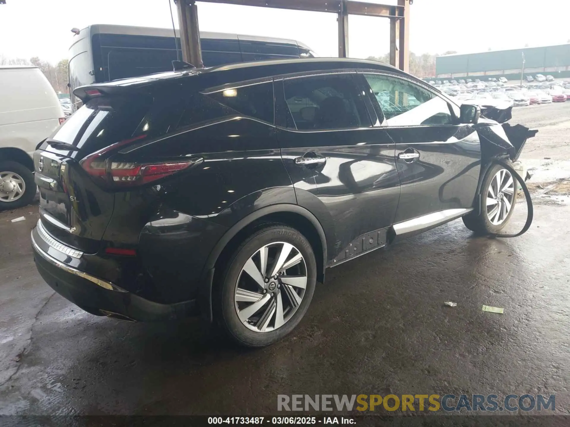4 fotografías del automóvil dañado 5N1AZ2CJXMC123492 NISSAN MURANO 2021