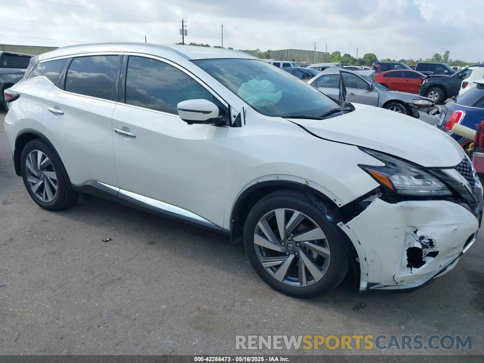 1 fotografías del automóvil dañado 5N1AZ2CJXMC132466 NISSAN MURANO 2021