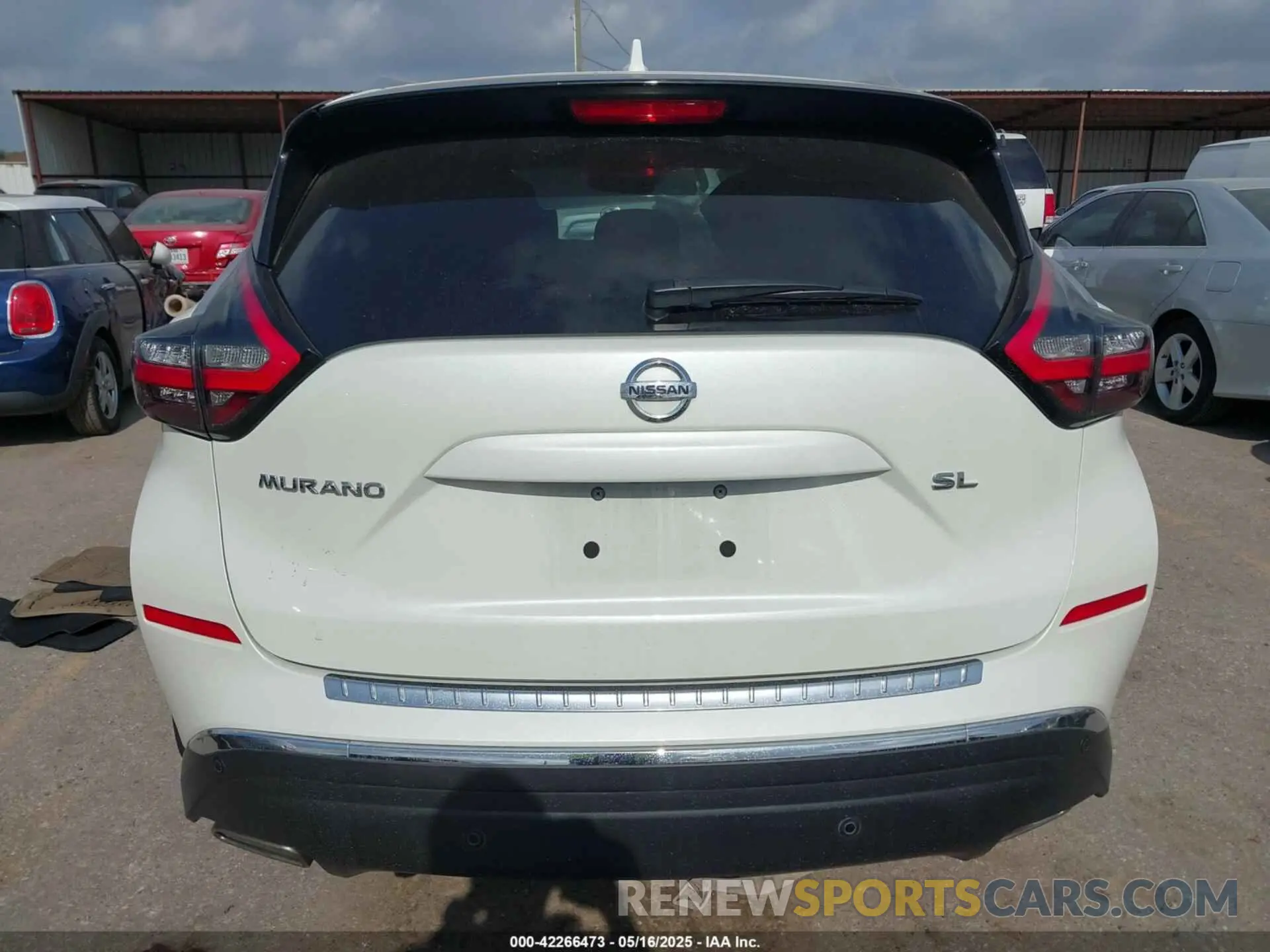16 fotografías del automóvil dañado 5N1AZ2CJXMC132466 NISSAN MURANO 2021