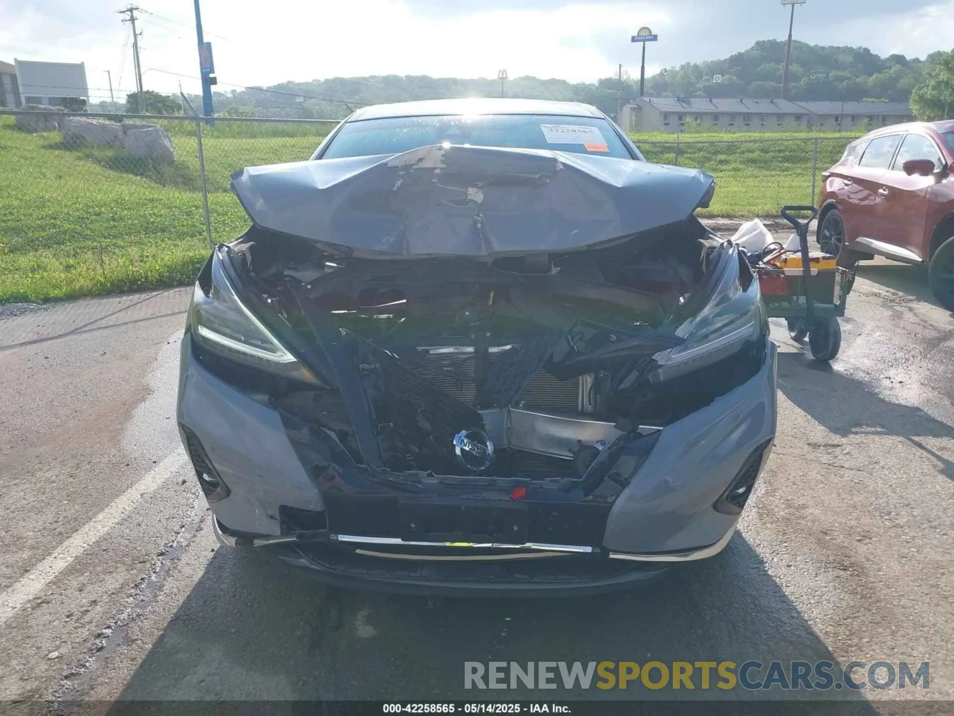 13 fotografías del automóvil dañado 5N1AZ2CS1MC125236 NISSAN MURANO 2021