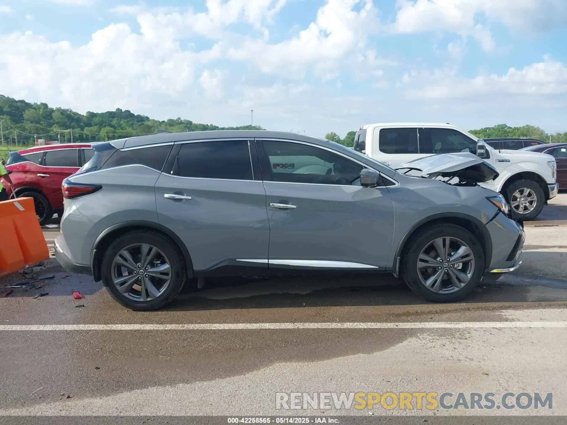 14 fotografías del automóvil dañado 5N1AZ2CS1MC125236 NISSAN MURANO 2021