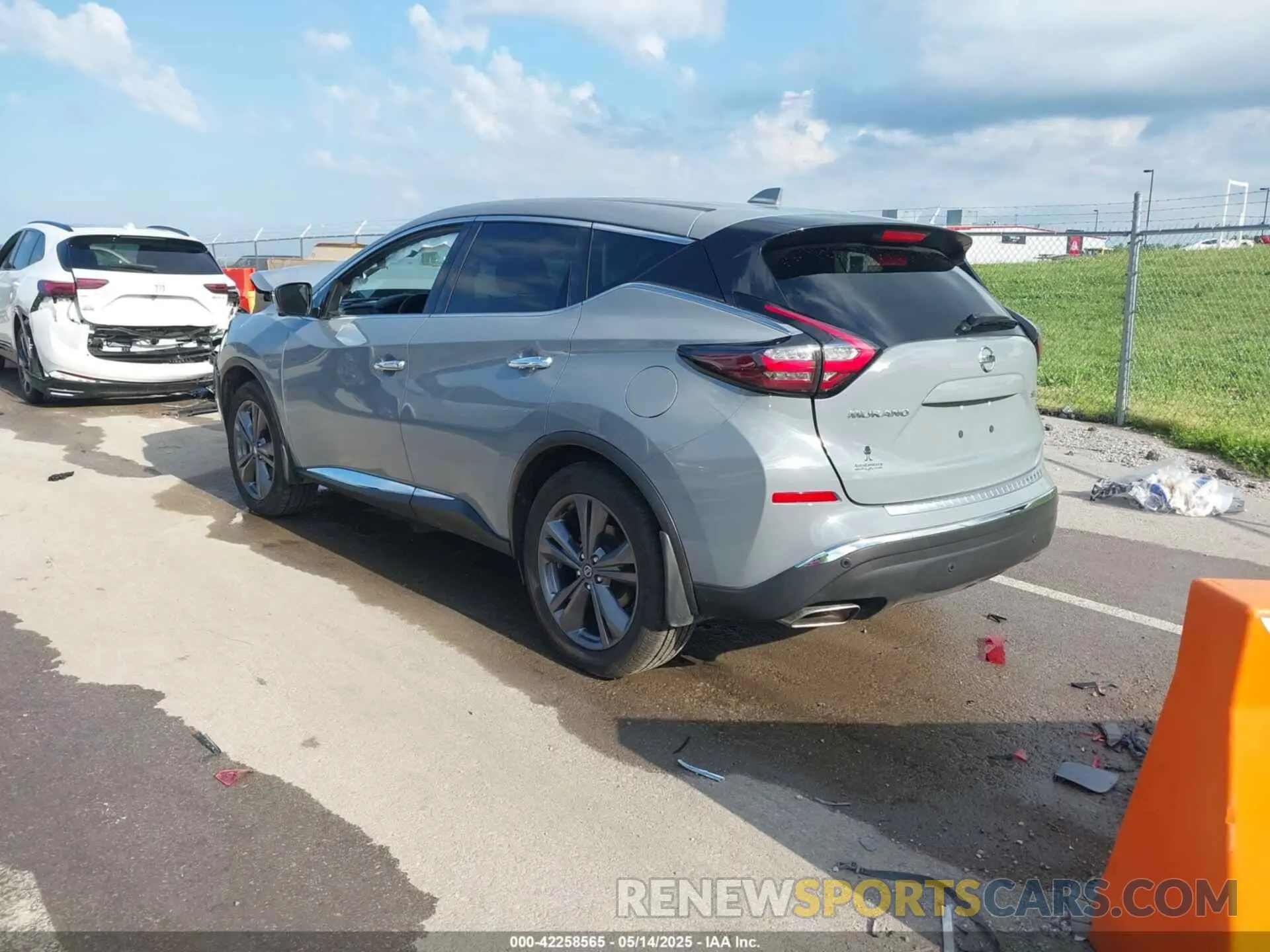 3 fotografías del automóvil dañado 5N1AZ2CS1MC125236 NISSAN MURANO 2021