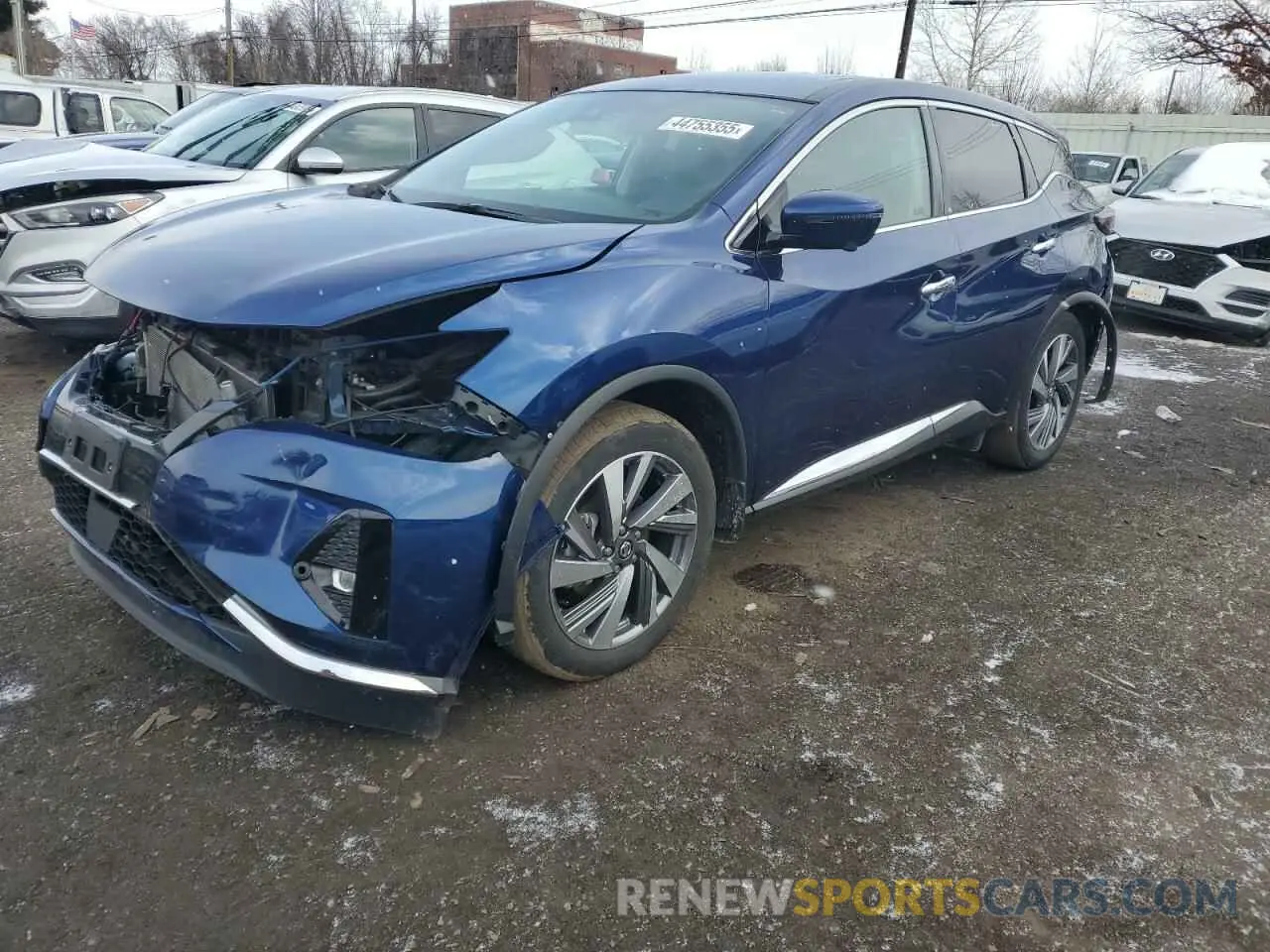 1 fotografías del automóvil dañado 5N1AZ2CS3MC121379 NISSAN MURANO 2021