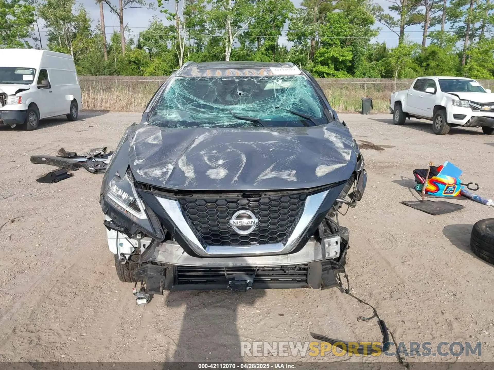 12 fotografías del automóvil dañado 5N1AZ2DJ0MC104920 NISSAN MURANO 2021