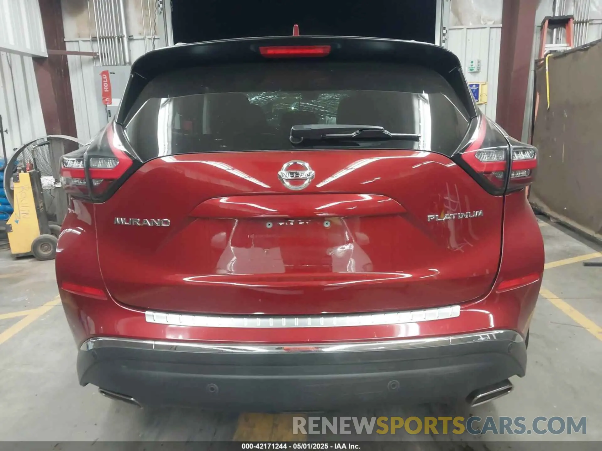 15 fotografías del automóvil dañado 5N1AZ2DJ0MC109969 NISSAN MURANO 2021