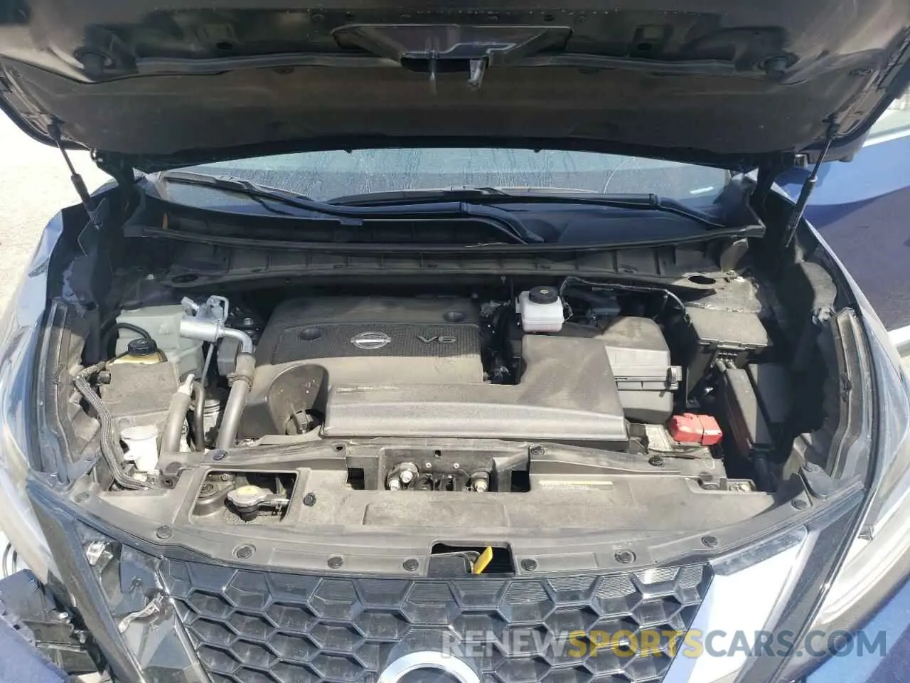 12 fotografías del automóvil dañado 5N1AZ2DJ3MC134848 NISSAN MURANO 2021