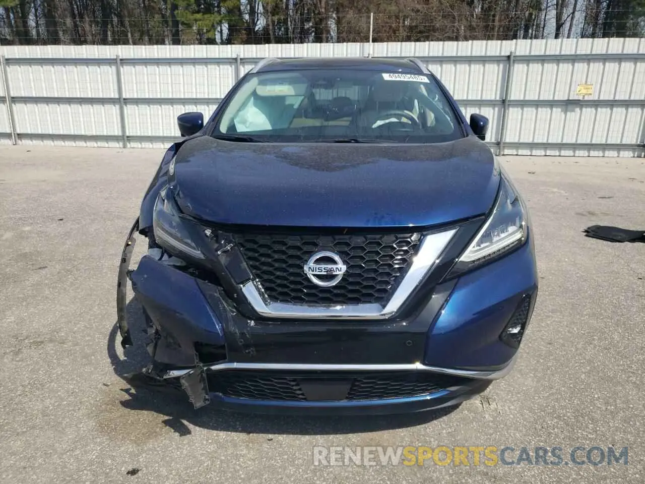 5 fotografías del automóvil dañado 5N1AZ2DJ3MC134848 NISSAN MURANO 2021