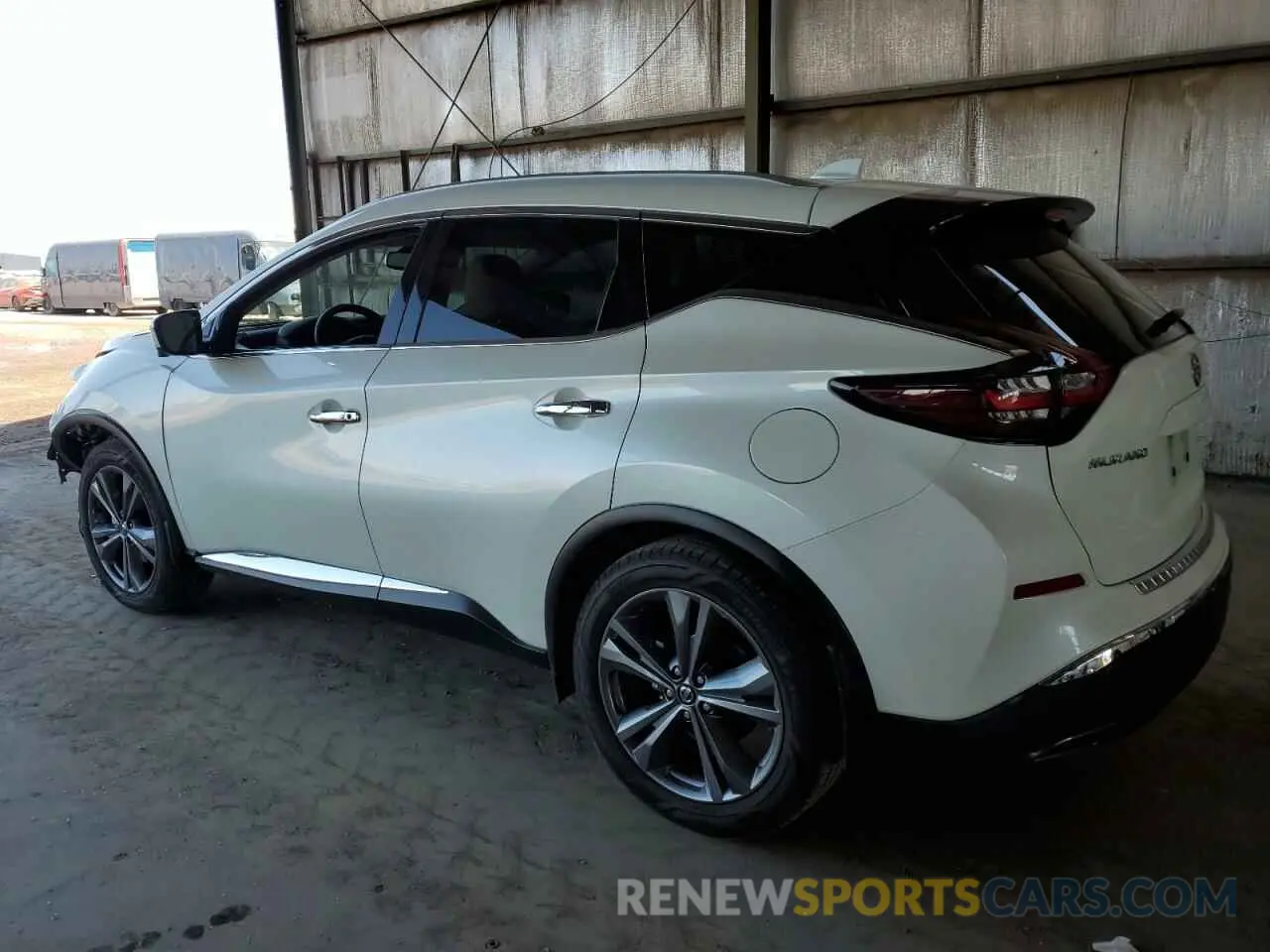 2 fotografías del automóvil dañado 5N1AZ2DJ9MC145272 NISSAN MURANO 2021