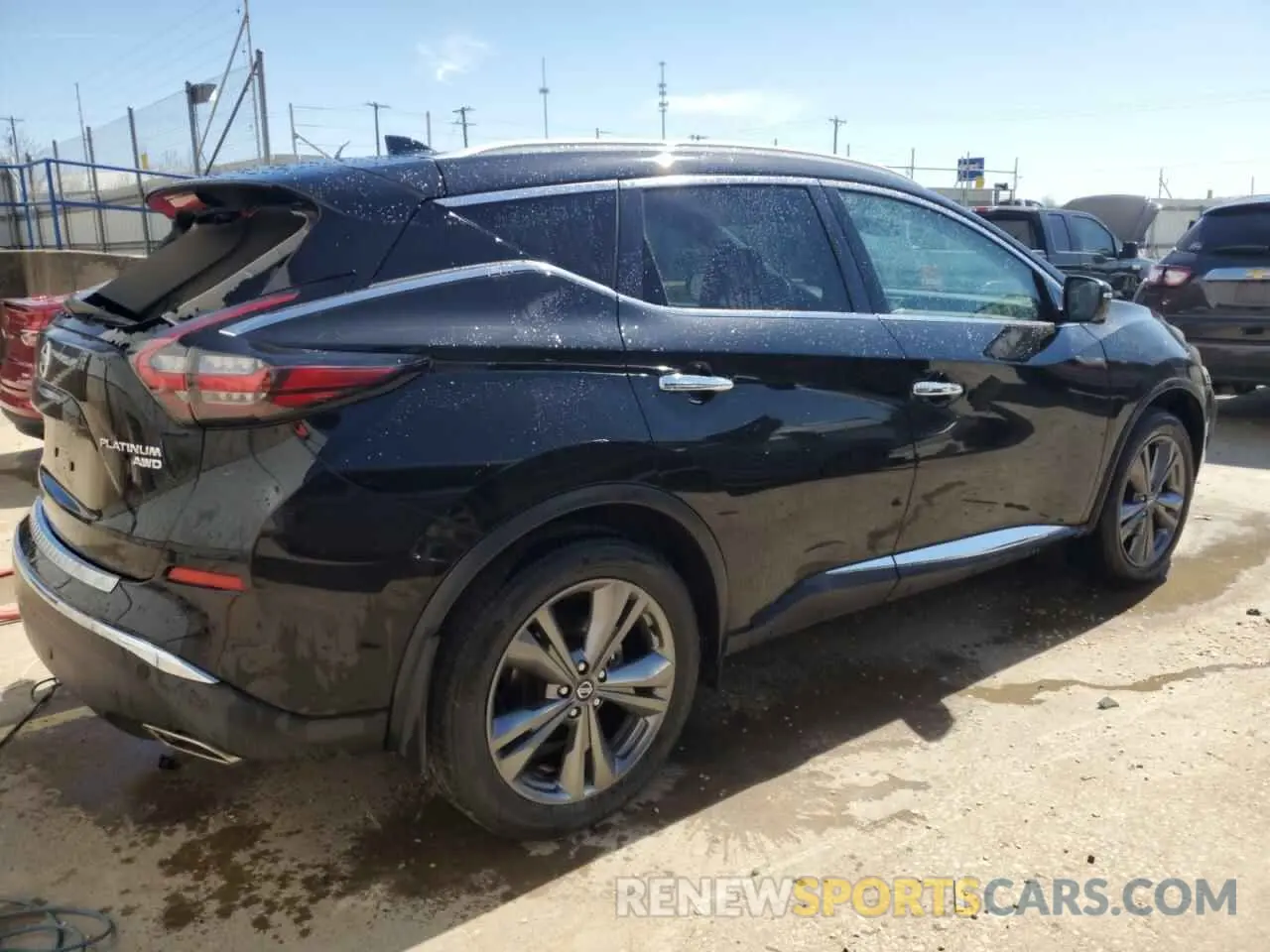 3 fotografías del automóvil dañado 5N1AZ2DS1MC123310 NISSAN MURANO 2021