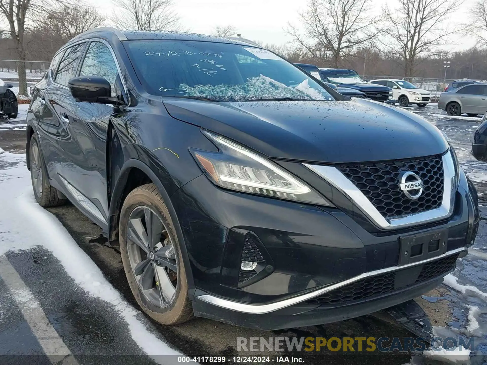 1 fotografías del automóvil dañado 5N1AZ2DS3MC144126 NISSAN MURANO 2021
