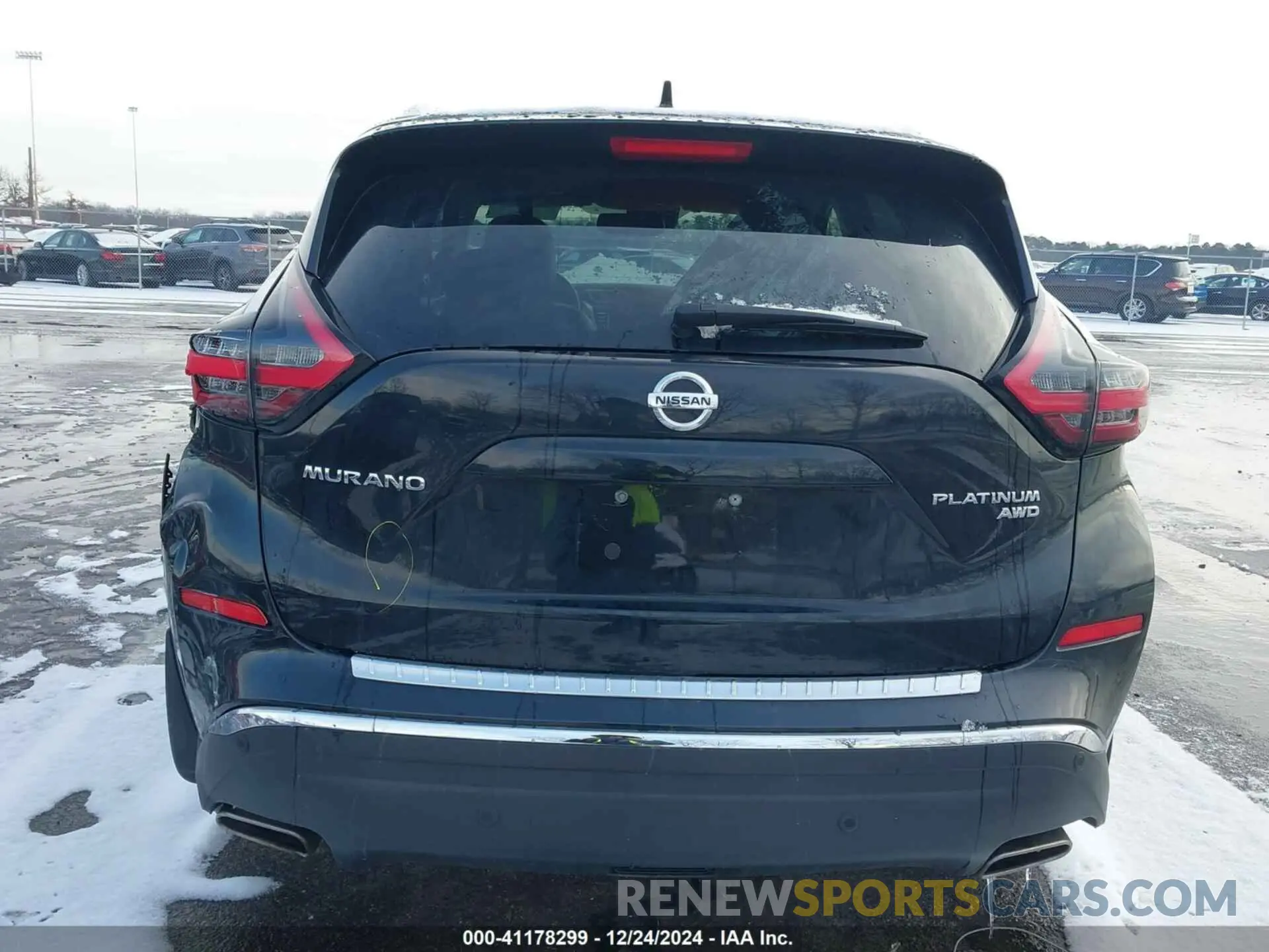 16 fotografías del automóvil dañado 5N1AZ2DS3MC144126 NISSAN MURANO 2021