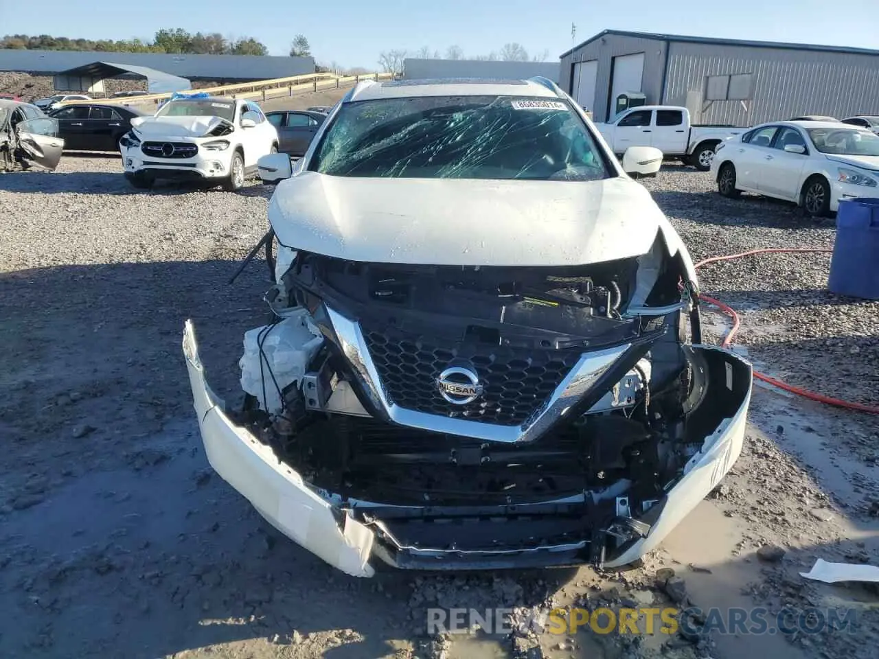 5 fotografías del automóvil dañado 5N1AZ2DS6MC104834 NISSAN MURANO 2021