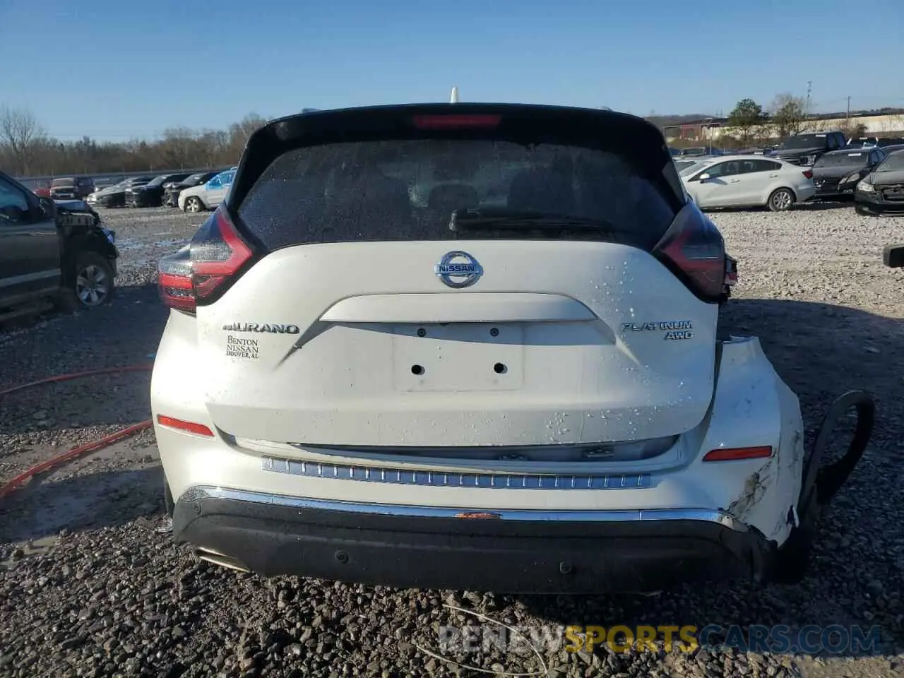 6 fotografías del automóvil dañado 5N1AZ2DS6MC104834 NISSAN MURANO 2021