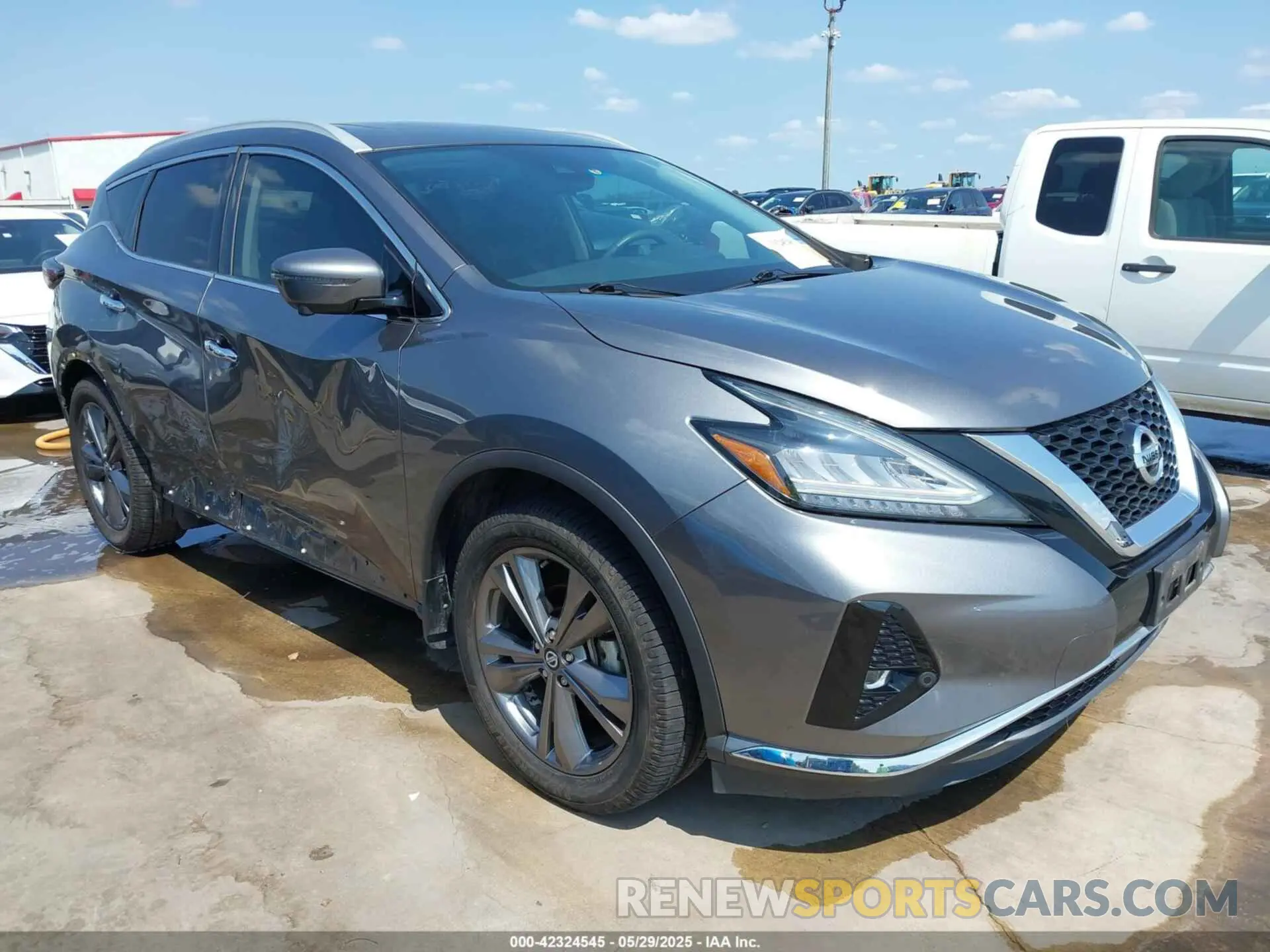 1 fotografías del automóvil dañado 5N1AZ2DS9MC103600 NISSAN MURANO 2021