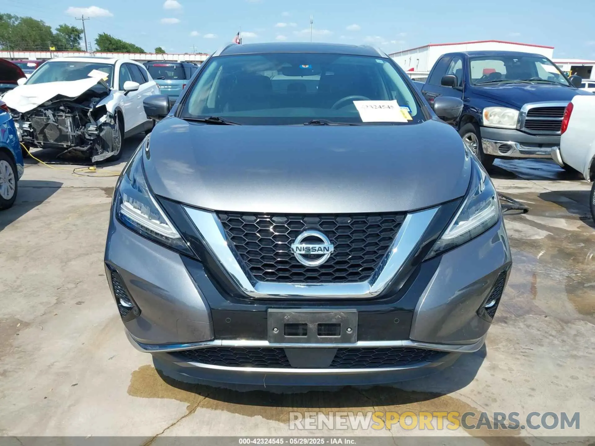 13 fotografías del automóvil dañado 5N1AZ2DS9MC103600 NISSAN MURANO 2021