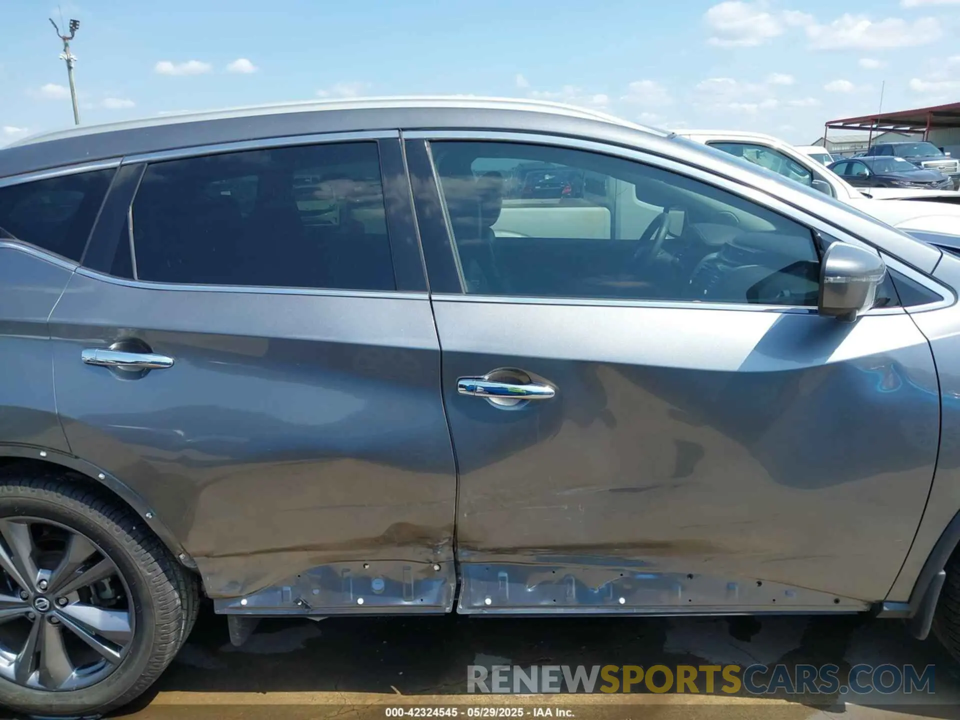 14 fotografías del automóvil dañado 5N1AZ2DS9MC103600 NISSAN MURANO 2021