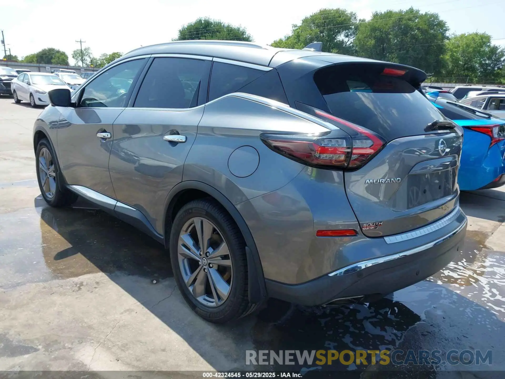 3 fotografías del automóvil dañado 5N1AZ2DS9MC103600 NISSAN MURANO 2021