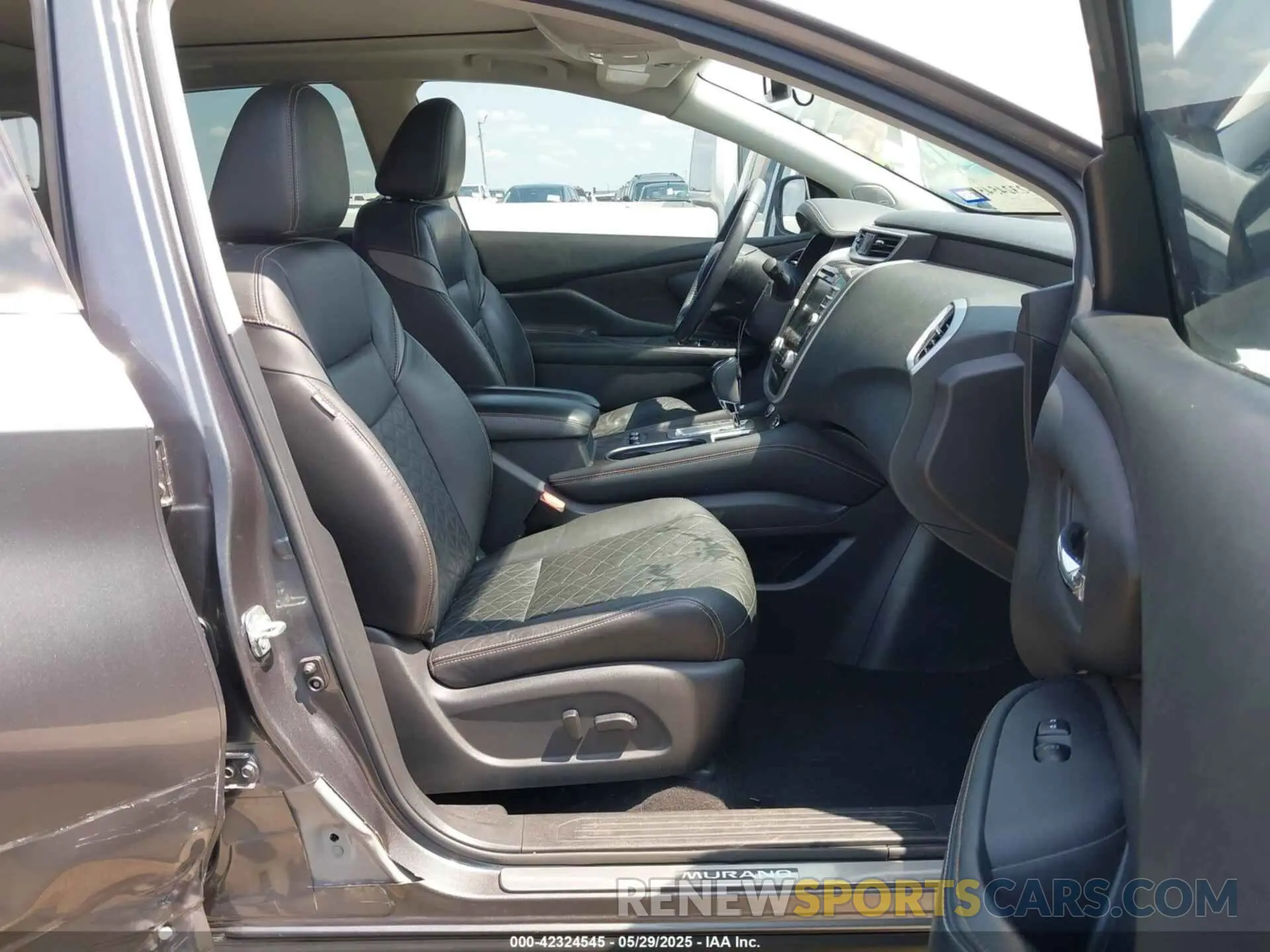 5 fotografías del automóvil dañado 5N1AZ2DS9MC103600 NISSAN MURANO 2021