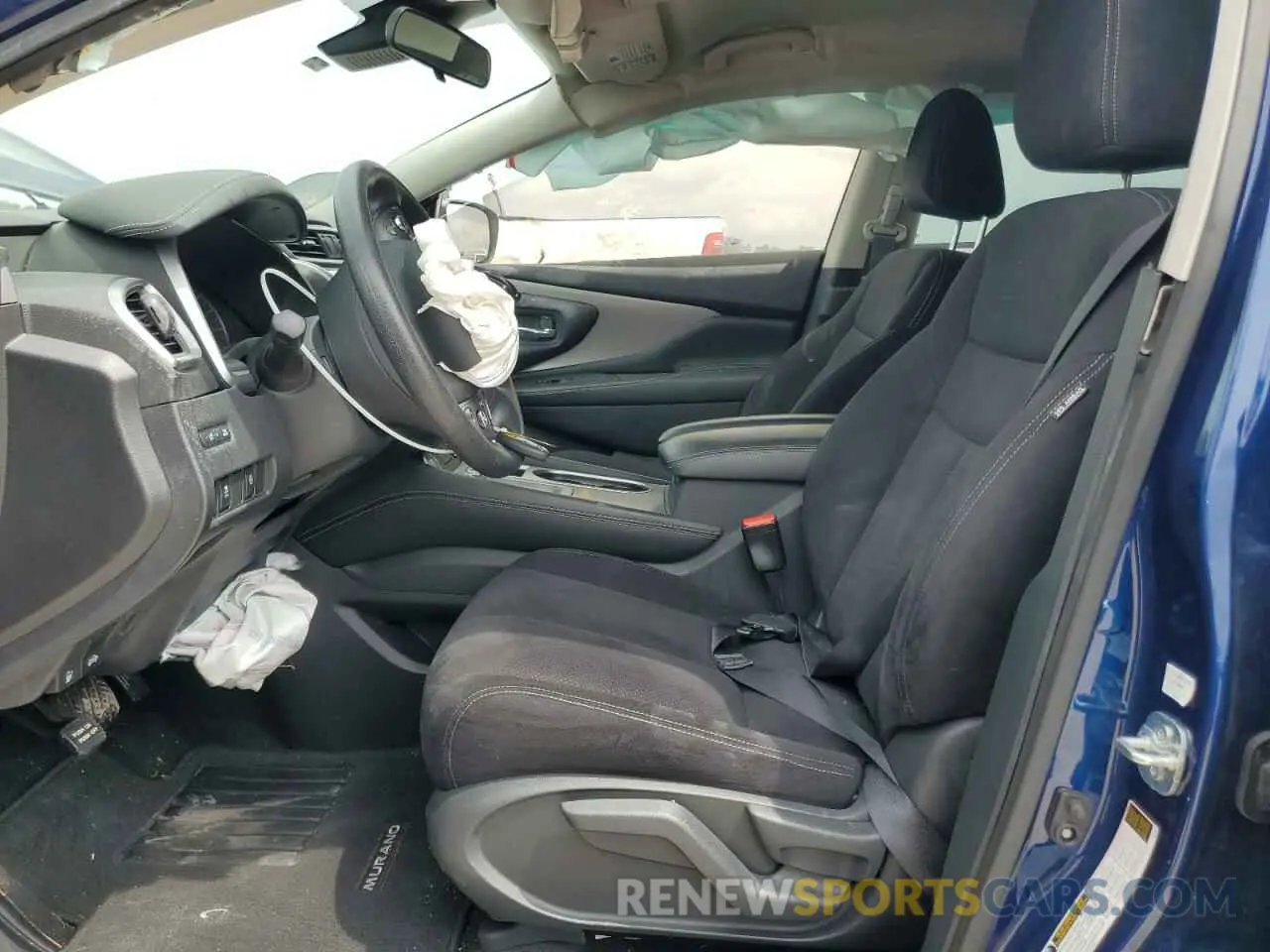 7 fotografías del automóvil dañado 5N1AZ2AJ5NC128894 NISSAN MURANO 2022