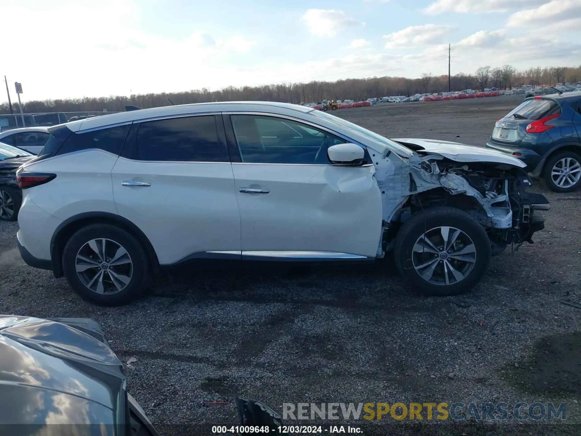 13 fotografías del automóvil dañado 5N1AZ2ASXNC123862 NISSAN MURANO 2022