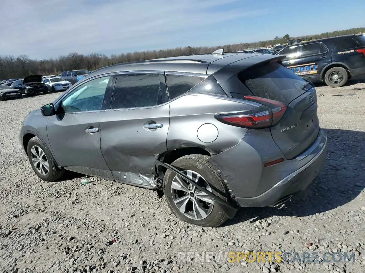 2 fotografías del automóvil dañado 5N1AZ2BJ2NC122999 NISSAN MURANO 2022