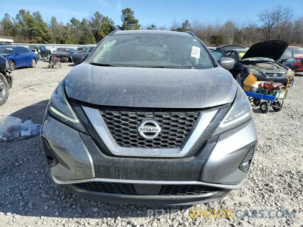 5 fotografías del automóvil dañado 5N1AZ2BJ2NC122999 NISSAN MURANO 2022