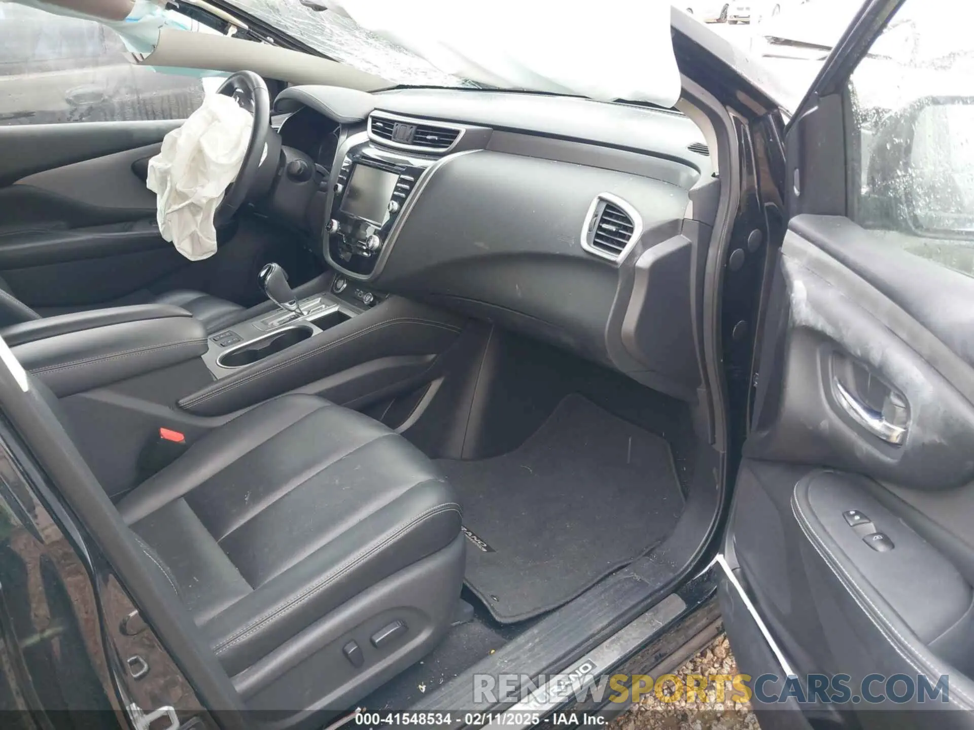 5 fotografías del automóvil dañado 5N1AZ2BJ3NC130058 NISSAN MURANO 2022