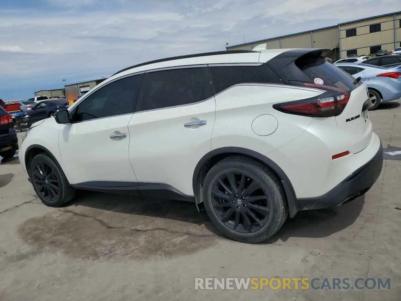 2 fotografías del automóvil dañado 5N1AZ2BJ4NC125001 NISSAN MURANO 2022