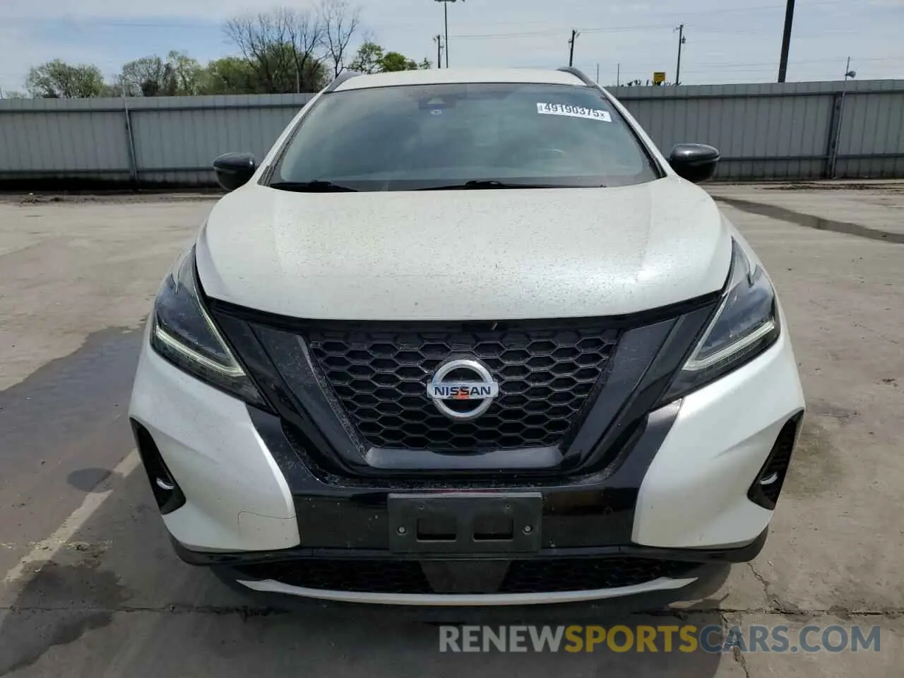5 fotografías del automóvil dañado 5N1AZ2BJ4NC125001 NISSAN MURANO 2022
